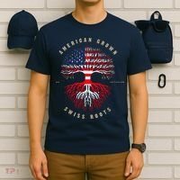 Gift For Swiss With Roots From Switzerland T-Shirt thumb 6