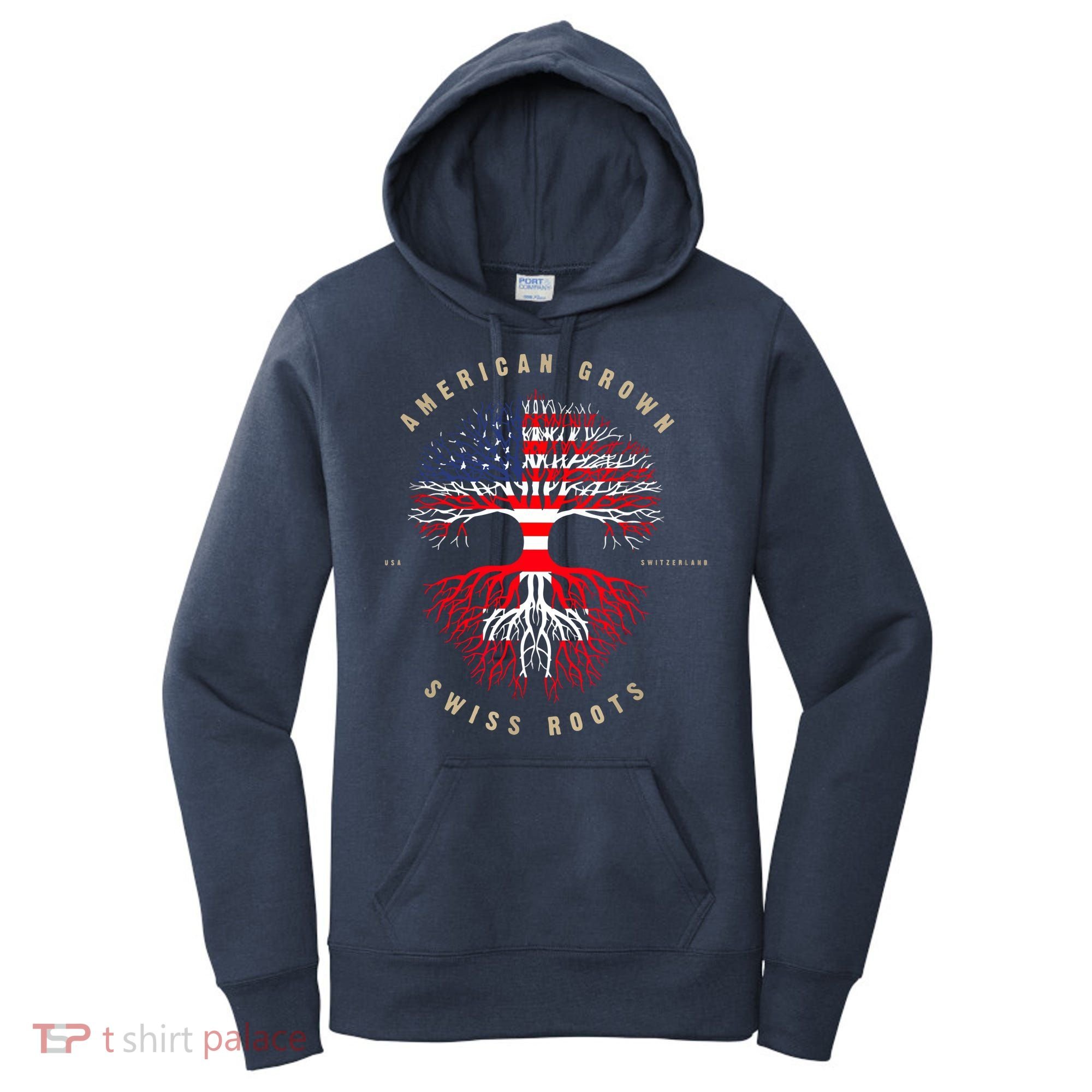 Gift For Swiss With Roots From Switzerland Women's Hoodie