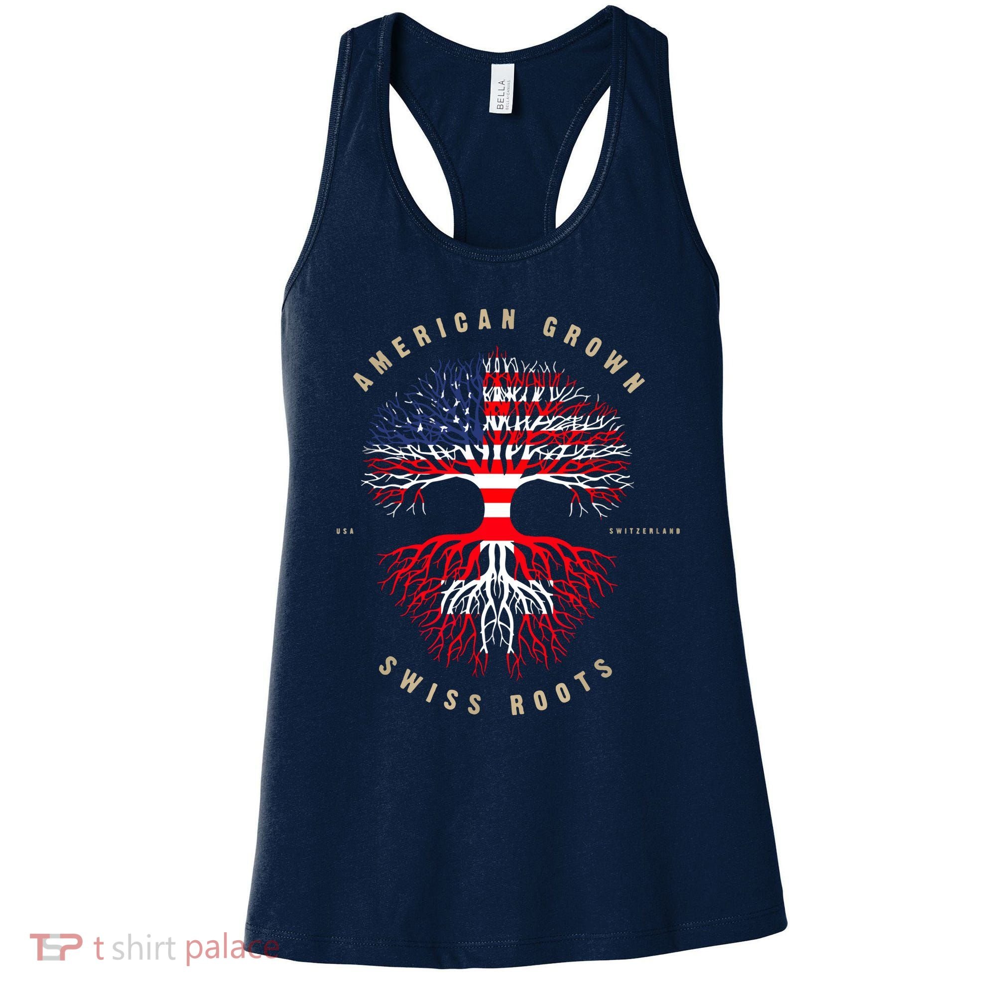 Gift For Swiss With Roots From Switzerland Women's Tank Top