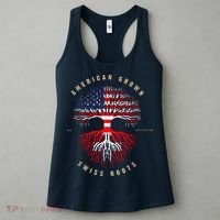 Gift For Swiss With Roots From Switzerland Women's Tank Top thumb 3