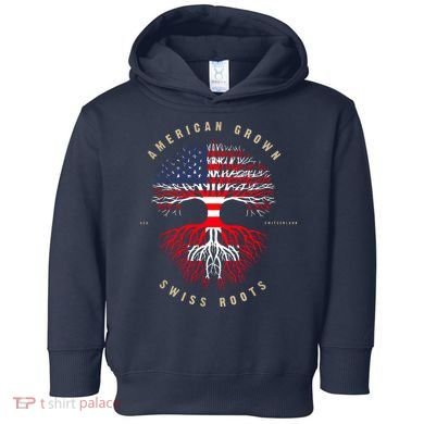 Gift For Swiss With Roots From Switzerland Toddler Hoodie