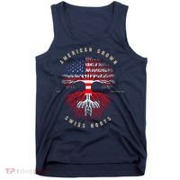 Gift For Swiss With Roots From Switzerland Tank Top thumb 0