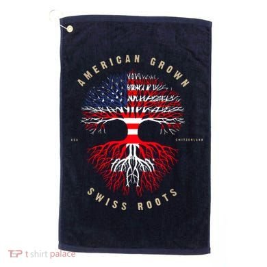 Gift For Swiss With Roots From Switzerland Golf Towel