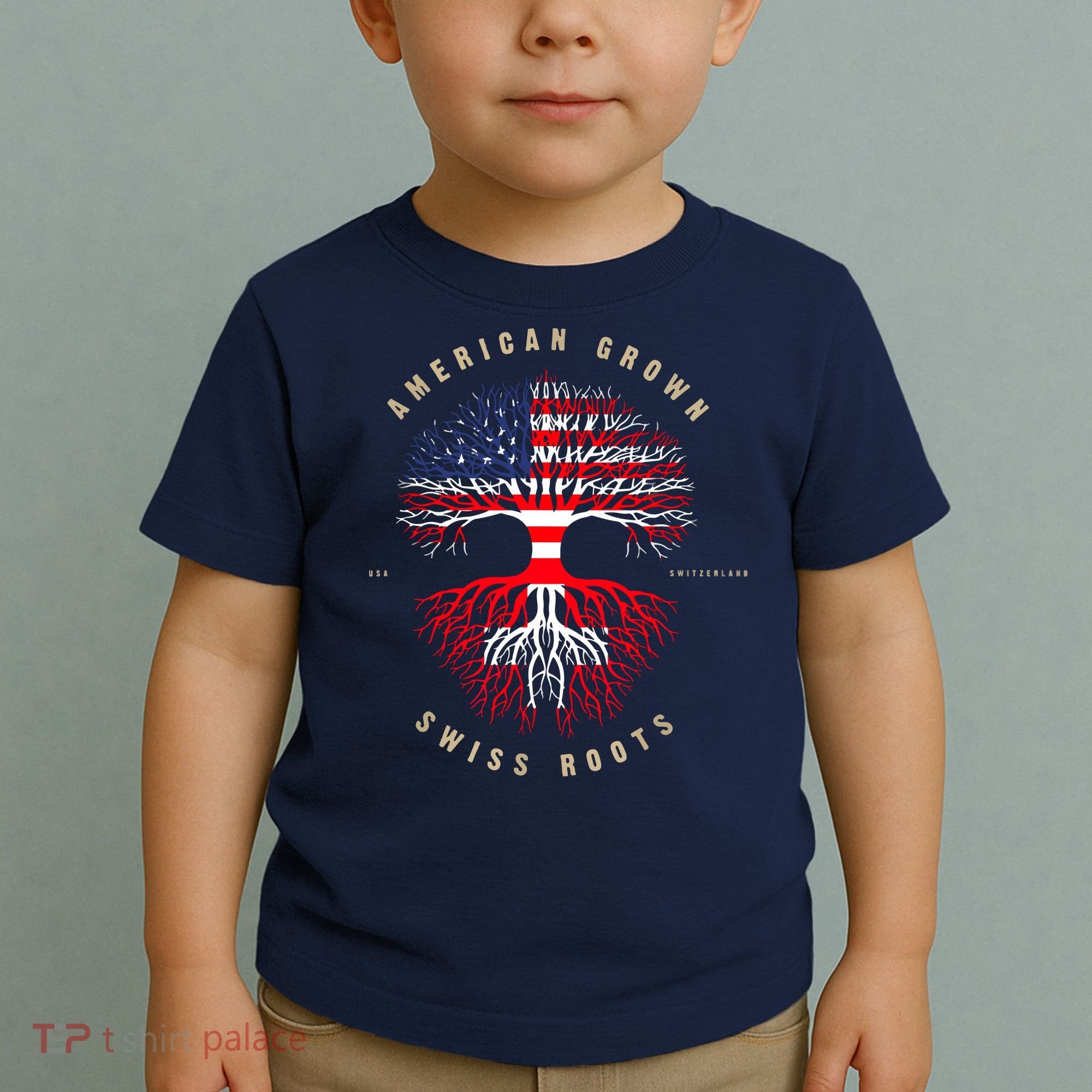 Gift For Swiss With Roots From Switzerland Toddler T-Shirt