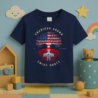 Gift For Swiss With Roots From Switzerland Toddler T-Shirt thumb 3