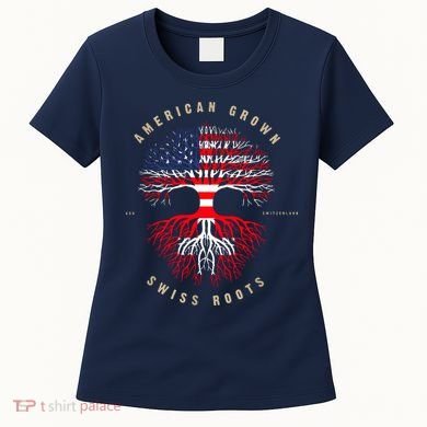 Gift For Swiss With Roots From Switzerland Women's T-Shirt