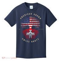 Gift For Swiss With Roots From Switzerland Kids T-Shirt thumb 0