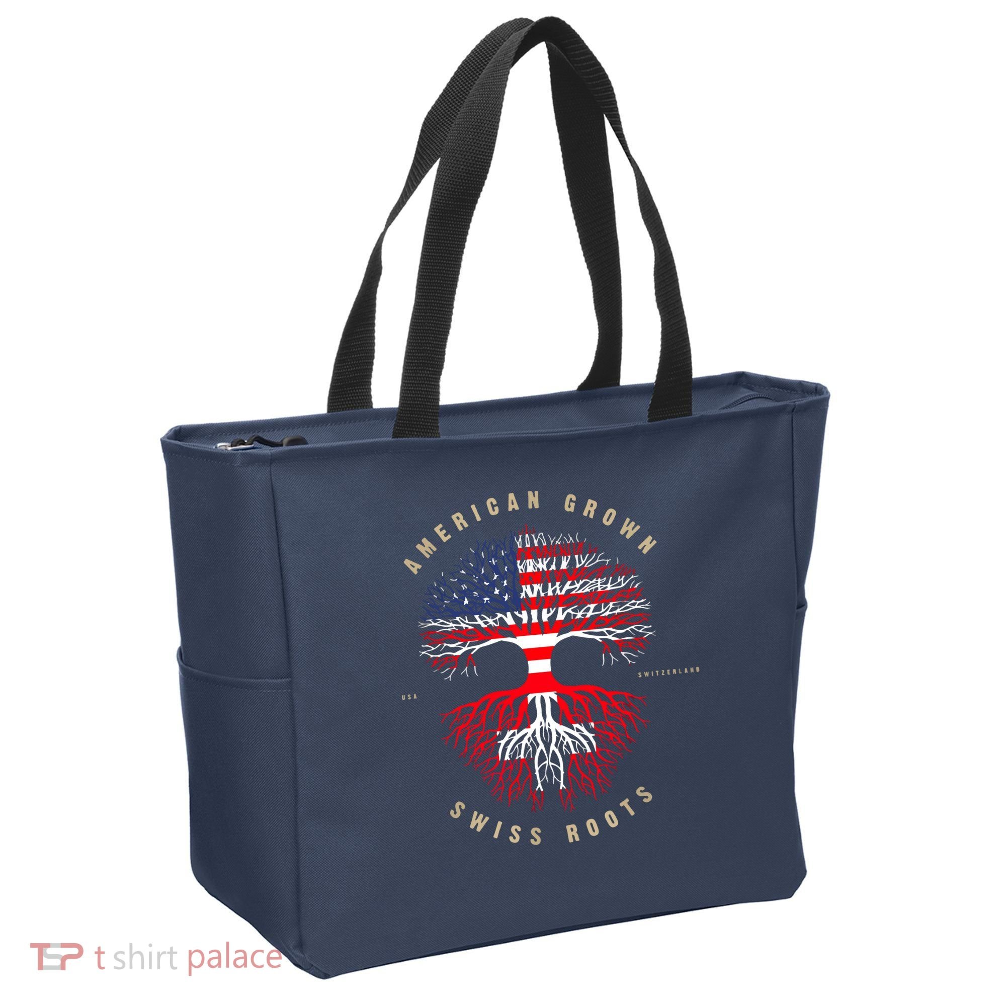 Gift For Swiss With Roots From Switzerland Tote Bag