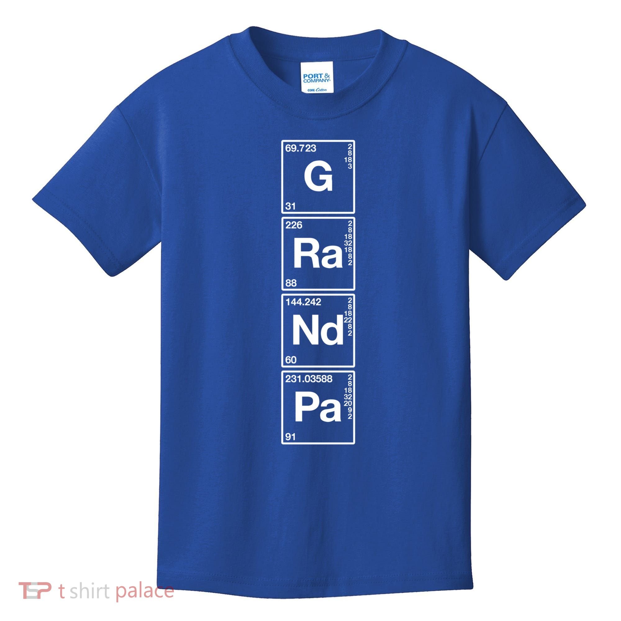 Grandpa Funny Sarcastic Grandparents Gift Grandaddy Science Great Gift Kids T-Shirt