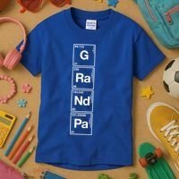 Grandpa Funny Sarcastic Grandparents Gift Grandaddy Science Great Gift Kids T-Shirt thumb 3