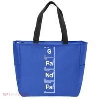 Grandpa Funny Sarcastic Grandparents Gift Grandaddy Science Great Gift Tote Bag thumb 0