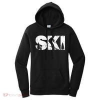 Gifts For Skiers Men Women Snow Skiing Alpine Downhill Ski Women's Hoodie thumb 0
