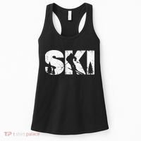 Gifts For Skiers Men Women Snow Skiing Alpine Downhill Ski Women's Tank Top thumb 0