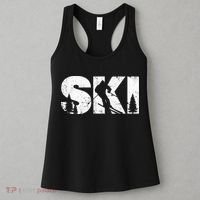 Gifts For Skiers Men Women Snow Skiing Alpine Downhill Ski Women's Tank Top thumb 3