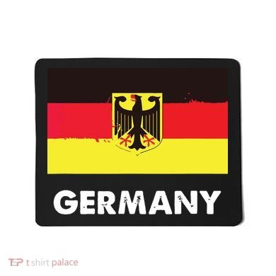 Germany Flag Shirts German Mousepad