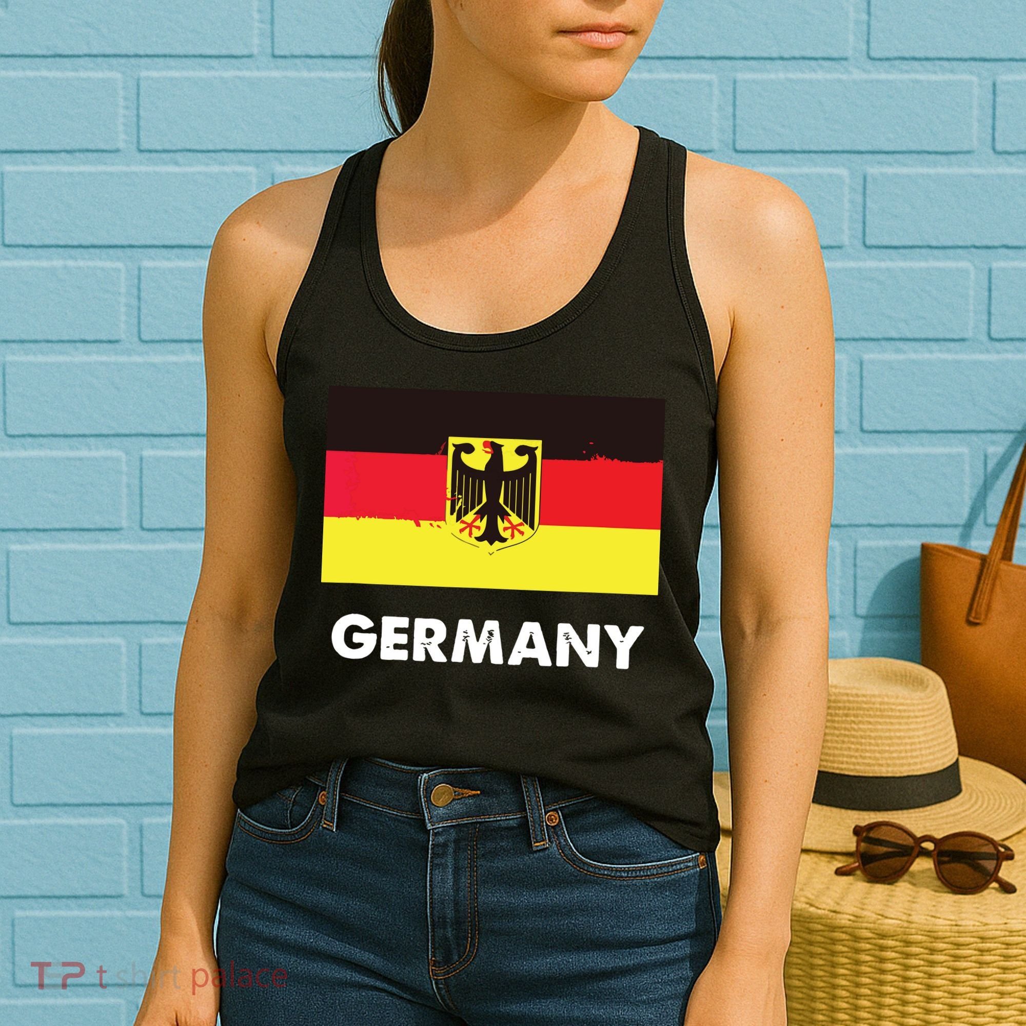 Germany Flag Shirts German Women's Tank Top