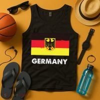 Germany Flag Shirts German Tank Top thumb 4