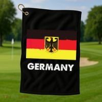 Germany Flag Shirts German Golf Towel thumb 1