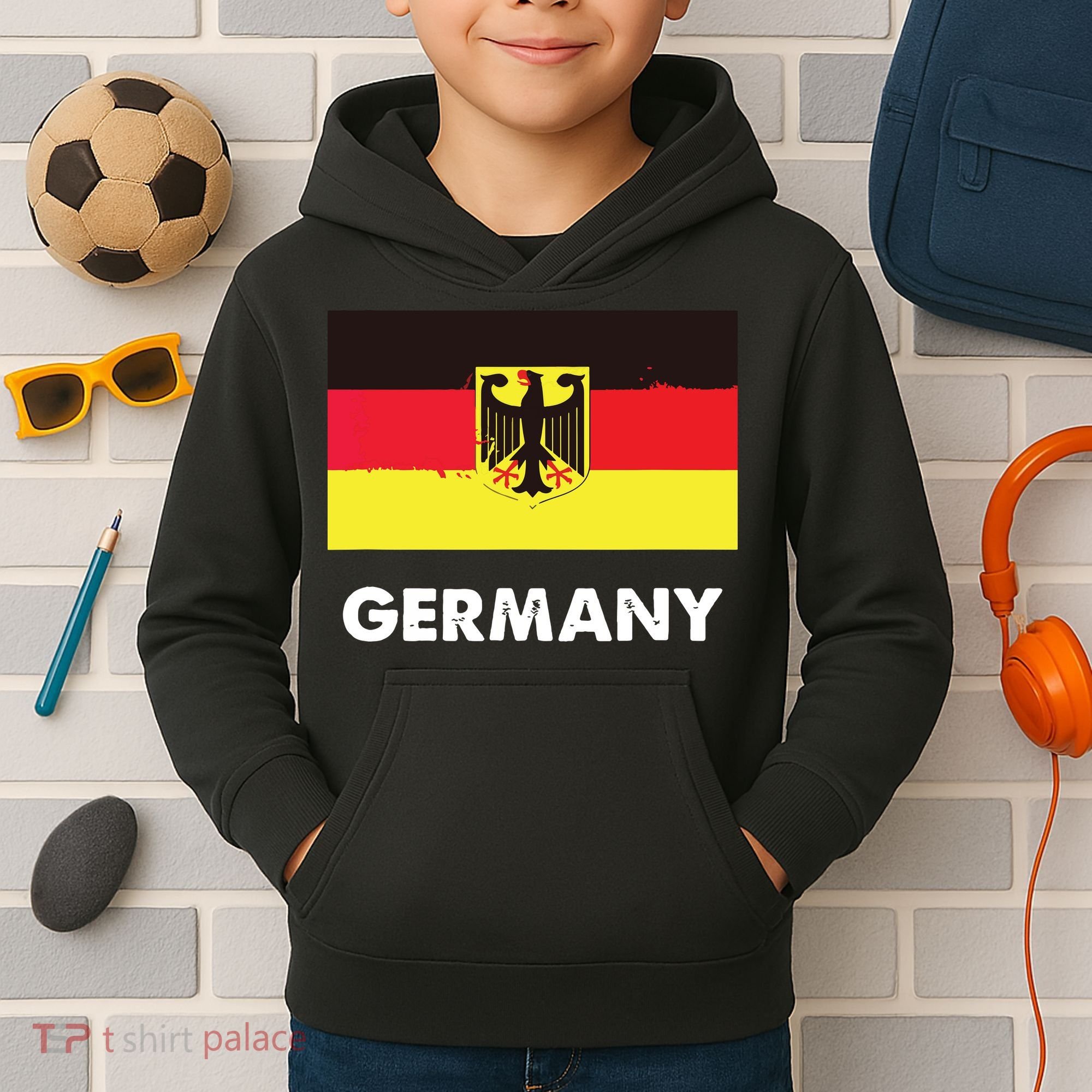 Germany Flag Shirts German Kids Hoodie