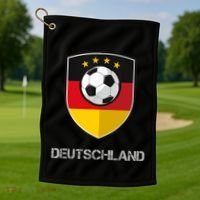 Germany Football Soccer Team Deutschland Golf Towel thumb 1