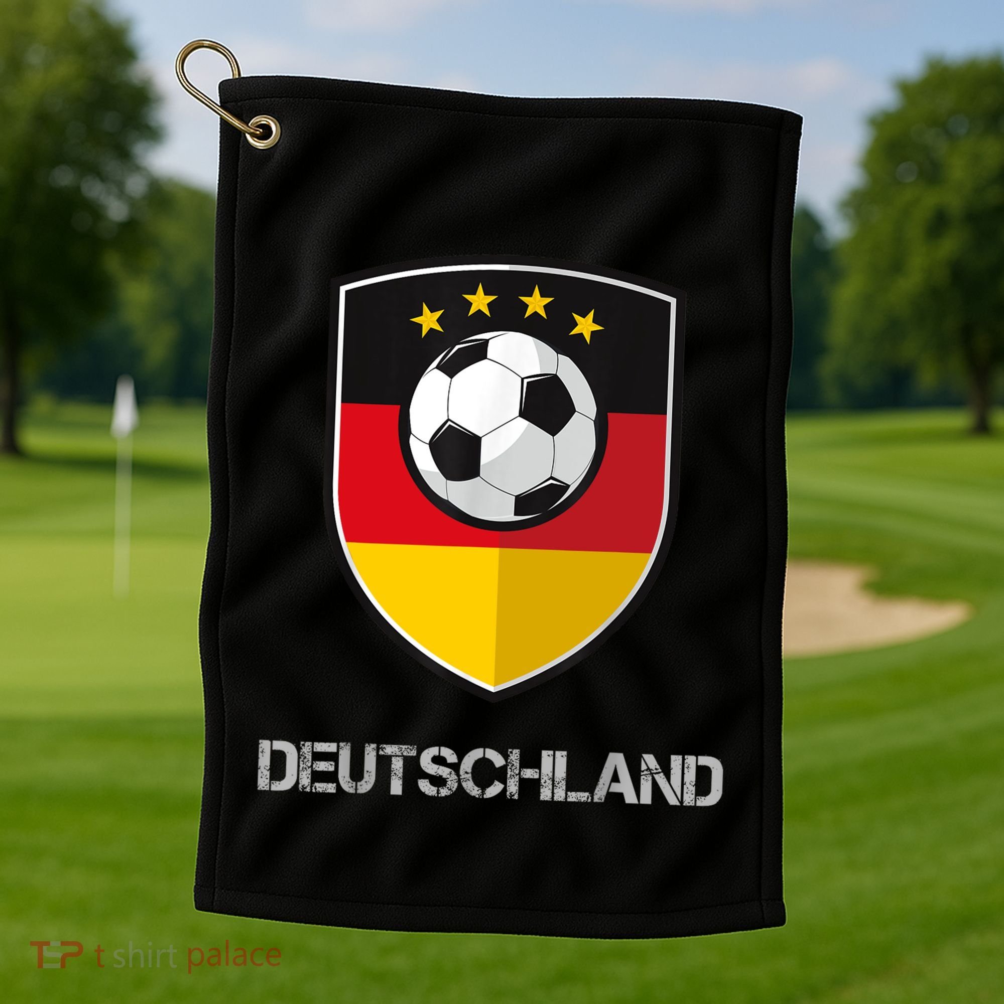 Germany Football Soccer Team Deutschland Golf Towel