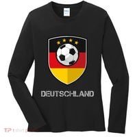 Germany Football Soccer Team Deutschland Women's Long Sleeve Shirt thumb 0