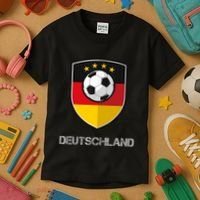 Germany Football Soccer Team Deutschland Kids T-Shirt thumb 3
