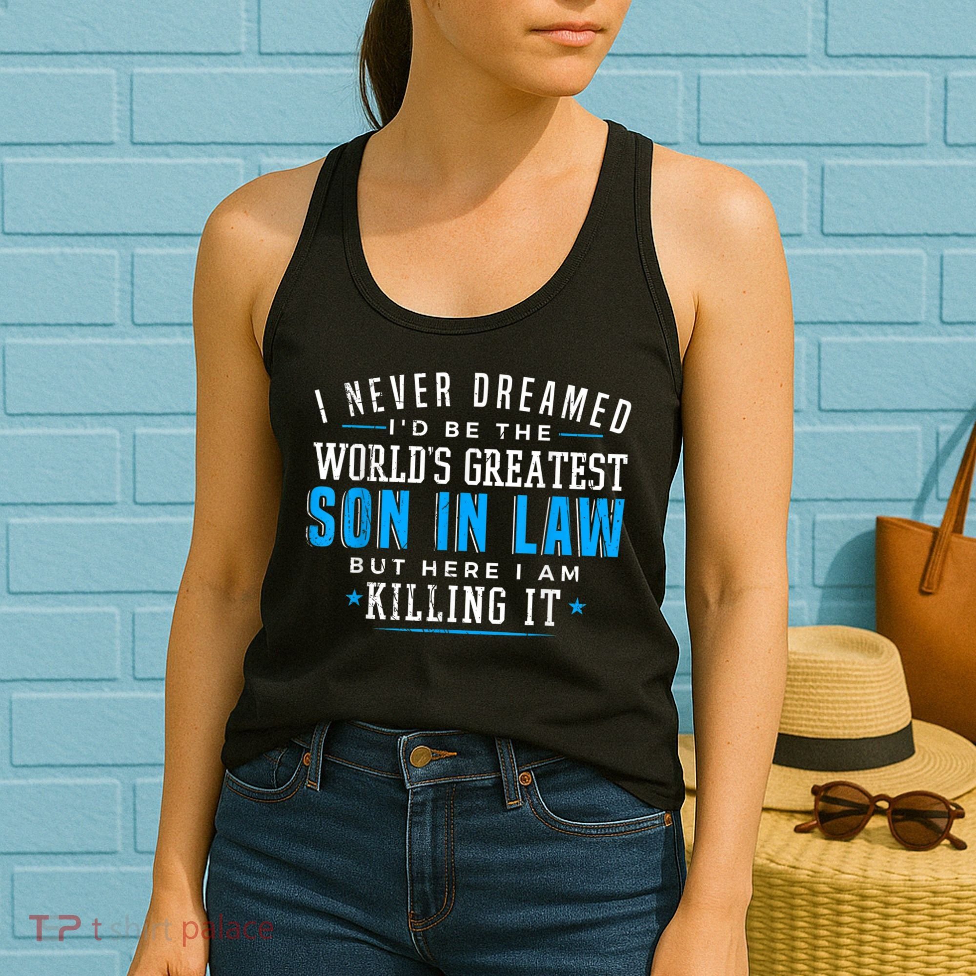 Gift For Son In Law Christmas Birthday On Wedding Day 1 Women's Tank Top