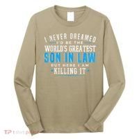 Gift For Son In Law Christmas Birthday On Wedding Day 1 Long Sleeve Shirt thumb 0