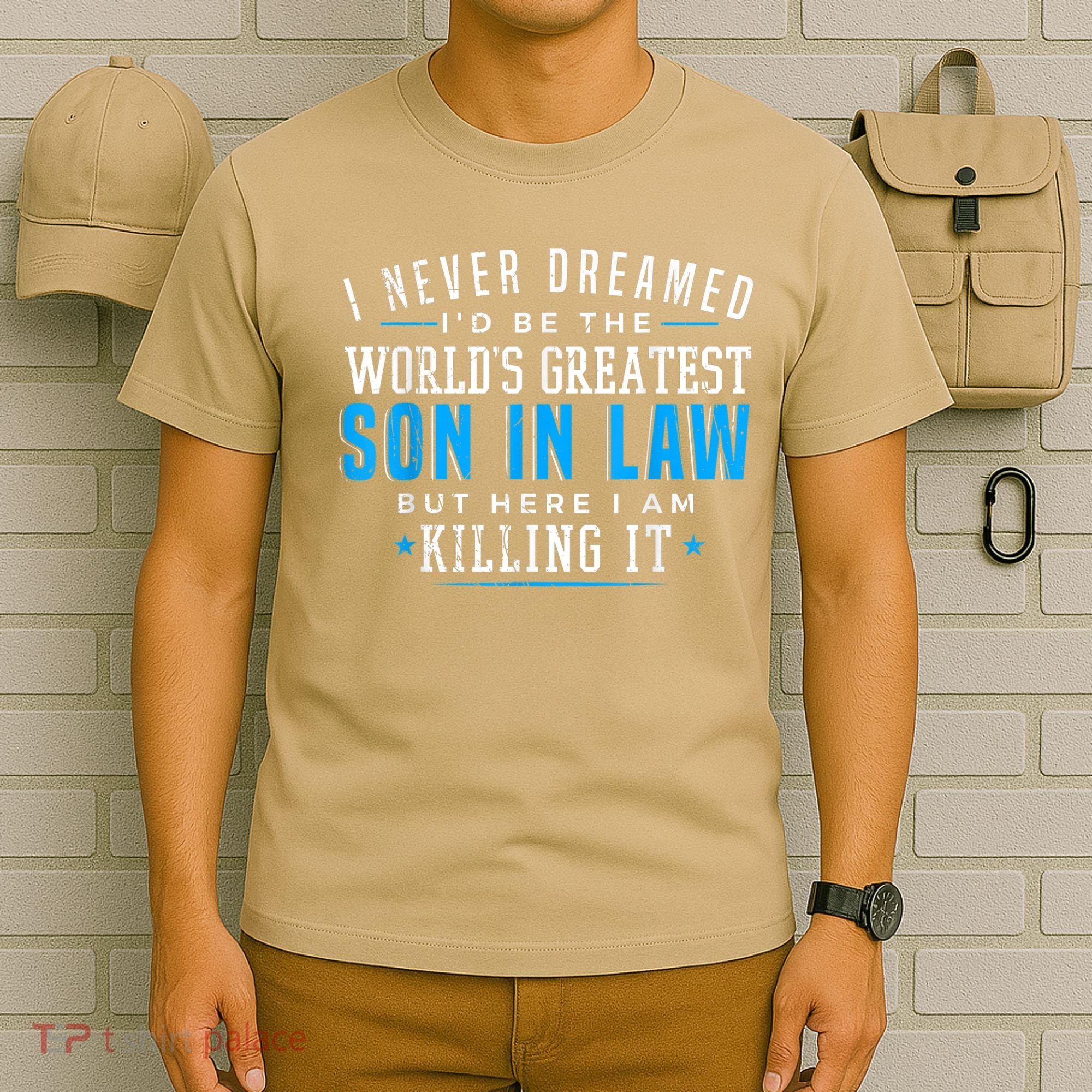 Gift For Son In Law Christmas Birthday On Wedding Day 1 T-Shirt