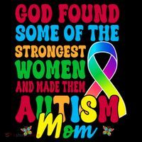 God Found Some Of The Strongest Women Autism Mom Coffee Mug thumb 5