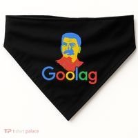 Goolag Funny Soviet Era Political Joke Free Speech Stalin USA-Made Doggie Bandana thumb 0