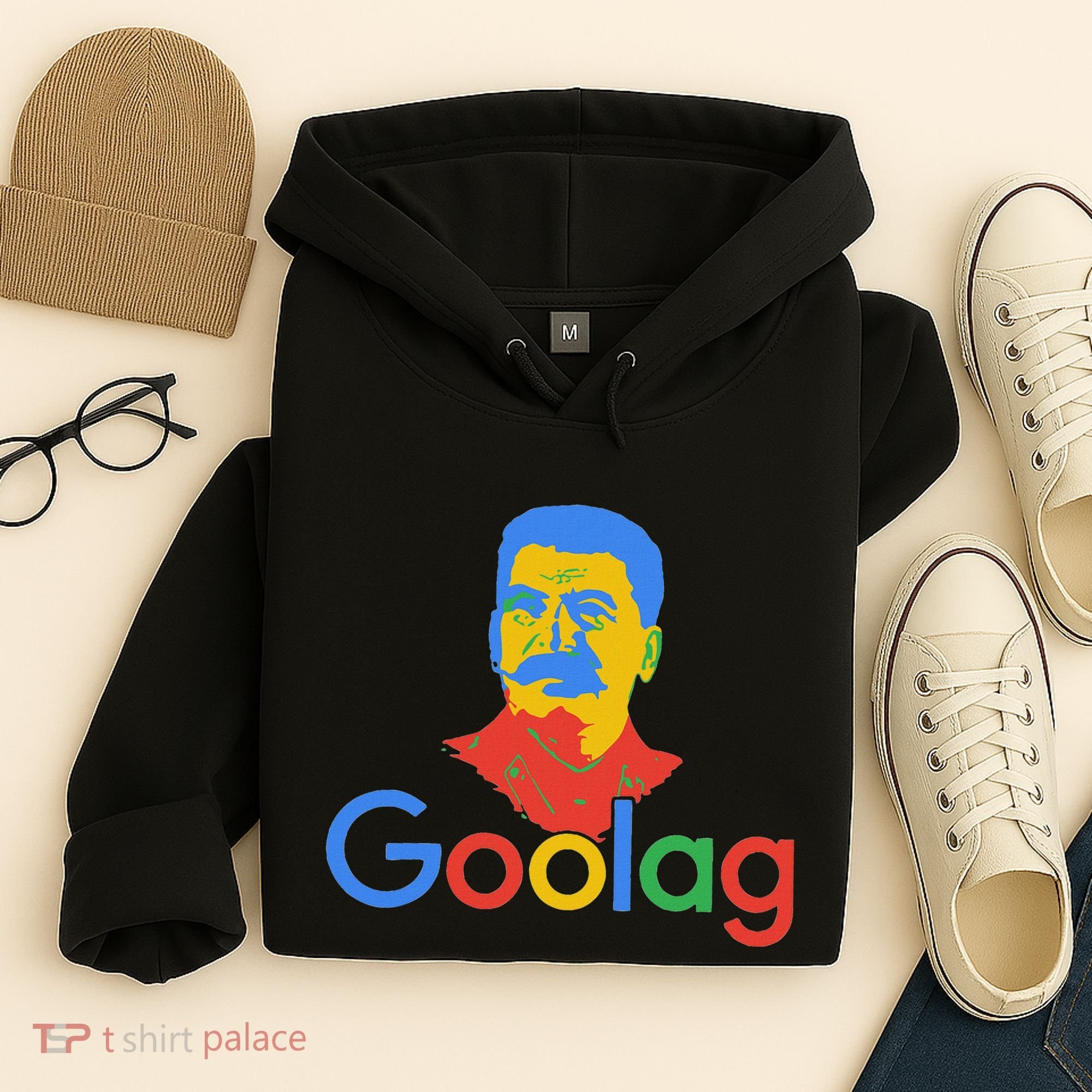 Goolag Funny Soviet Era Political Joke Free Speech Stalin Hoodie