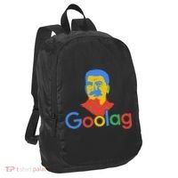 Goolag Funny Soviet Era Political Joke Free Speech Stalin Port Authority Crush Ripstop Backpack thumb 0