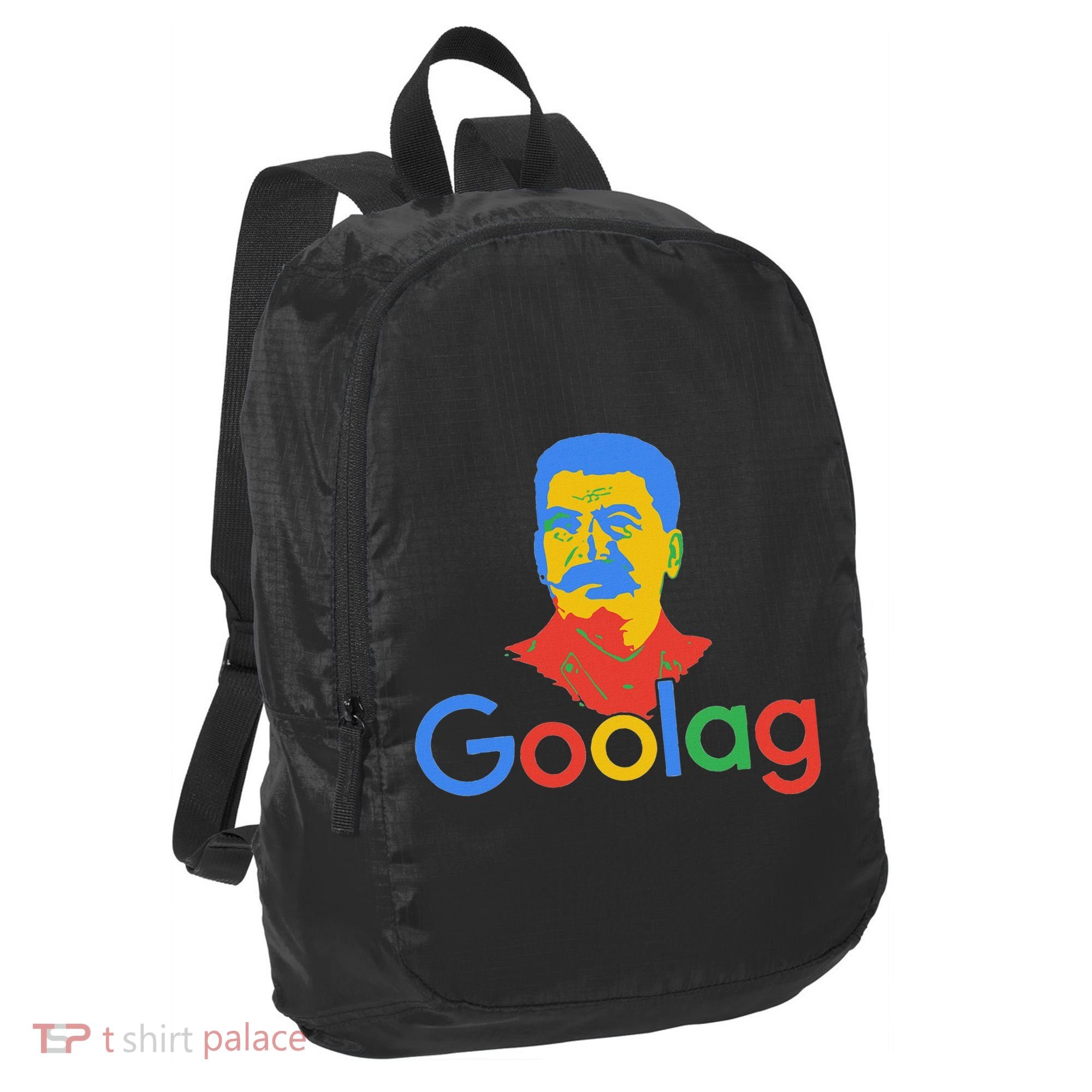Goolag Funny Soviet Era Political Joke Free Speech Stalin Port Authority Crush Ripstop Backpack