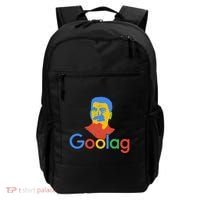 Goolag Funny Soviet Era Political Joke Free Speech Stalin Backpack thumb 0