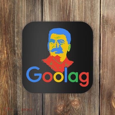 Goolag Funny Soviet Era Political Joke Free Speech Stalin Coaster