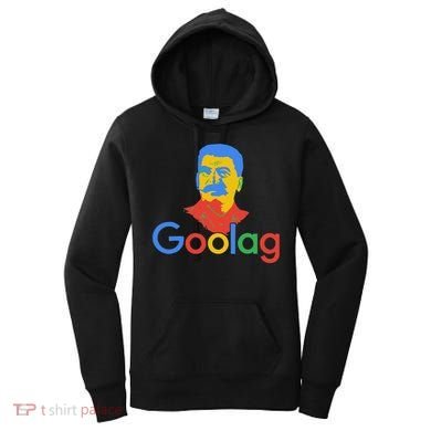 Goolag Funny Soviet Era Political Joke Free Speech Stalin Women's Hoodie