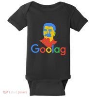 Goolag Funny Soviet Era Political Joke Free Speech Stalin Baby Bodysuit thumb 0