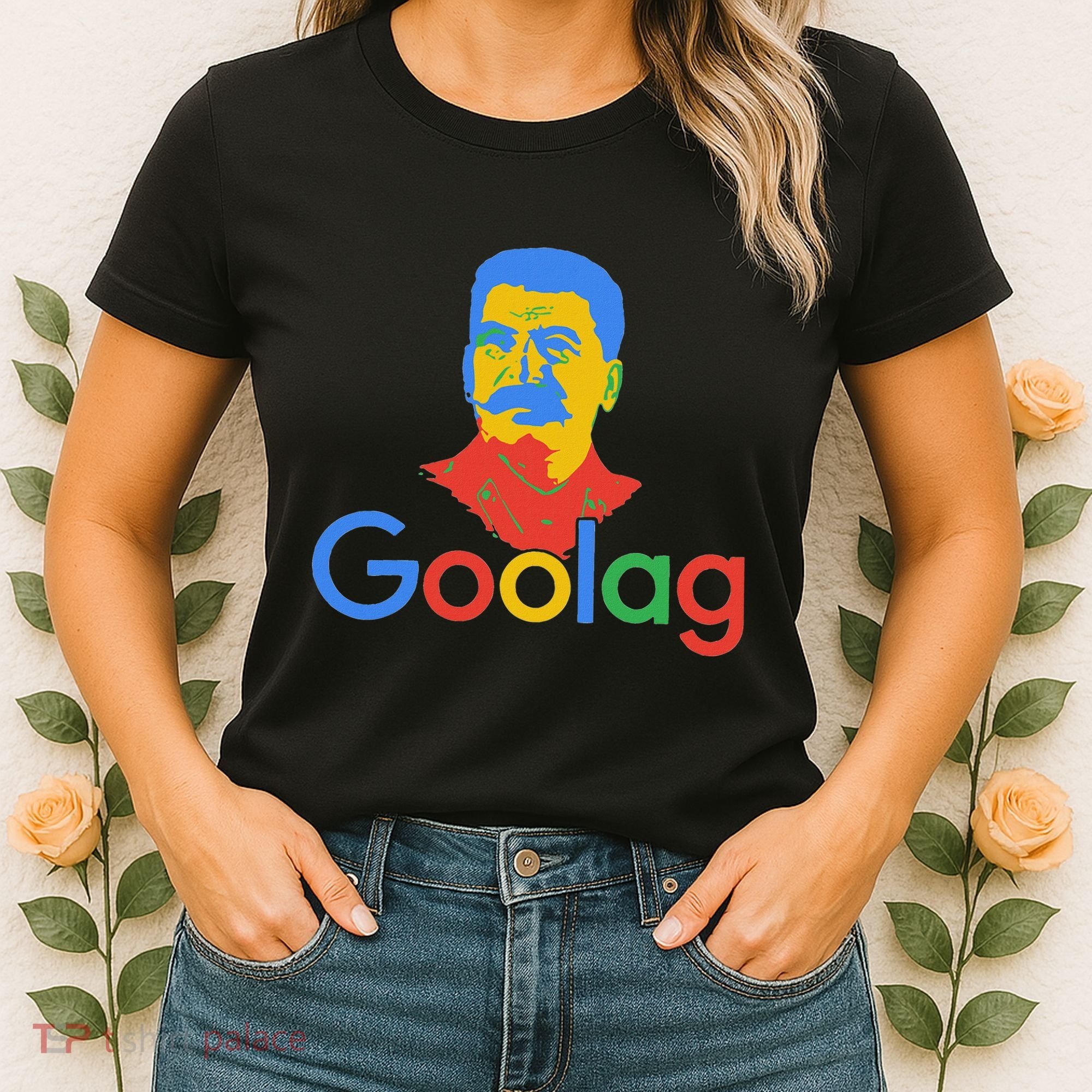 Goolag Funny Soviet Era Political Joke Free Speech Stalin Women's T-Shirt