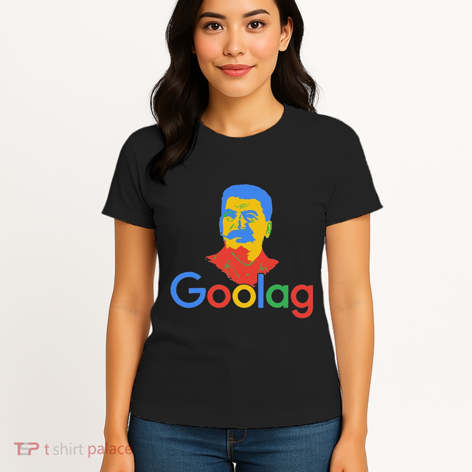Goolag Funny Soviet Era Political Joke Free Speech Stalin Women's T-Shirt