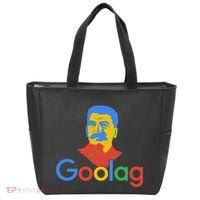Goolag Funny Soviet Era Political Joke Free Speech Stalin Tote Bag thumb 0