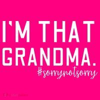 Grandma Funny Saying I’m That Grandma Sorry Not Sorry Mousepad thumb 1