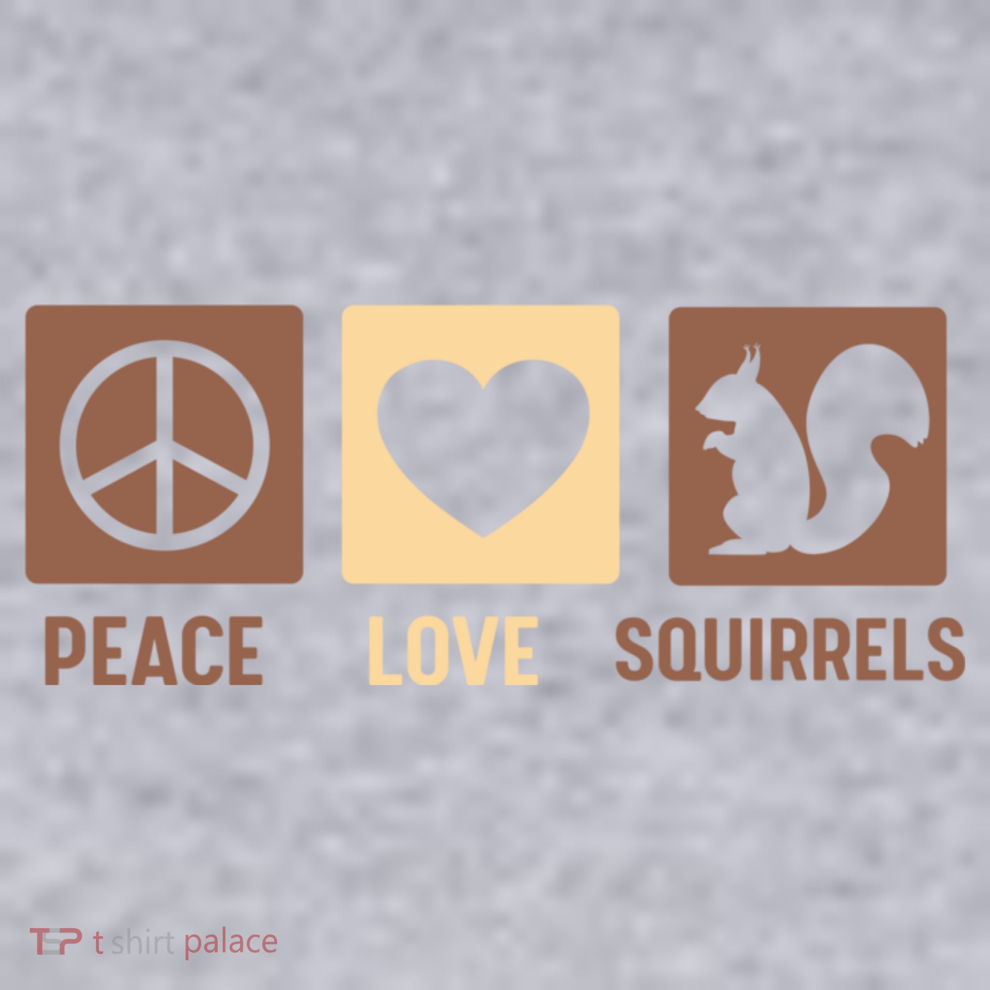Gift For Squirrel Lovers Cute Gift Peace Love Squirrels Gift Women's Sweatshirt