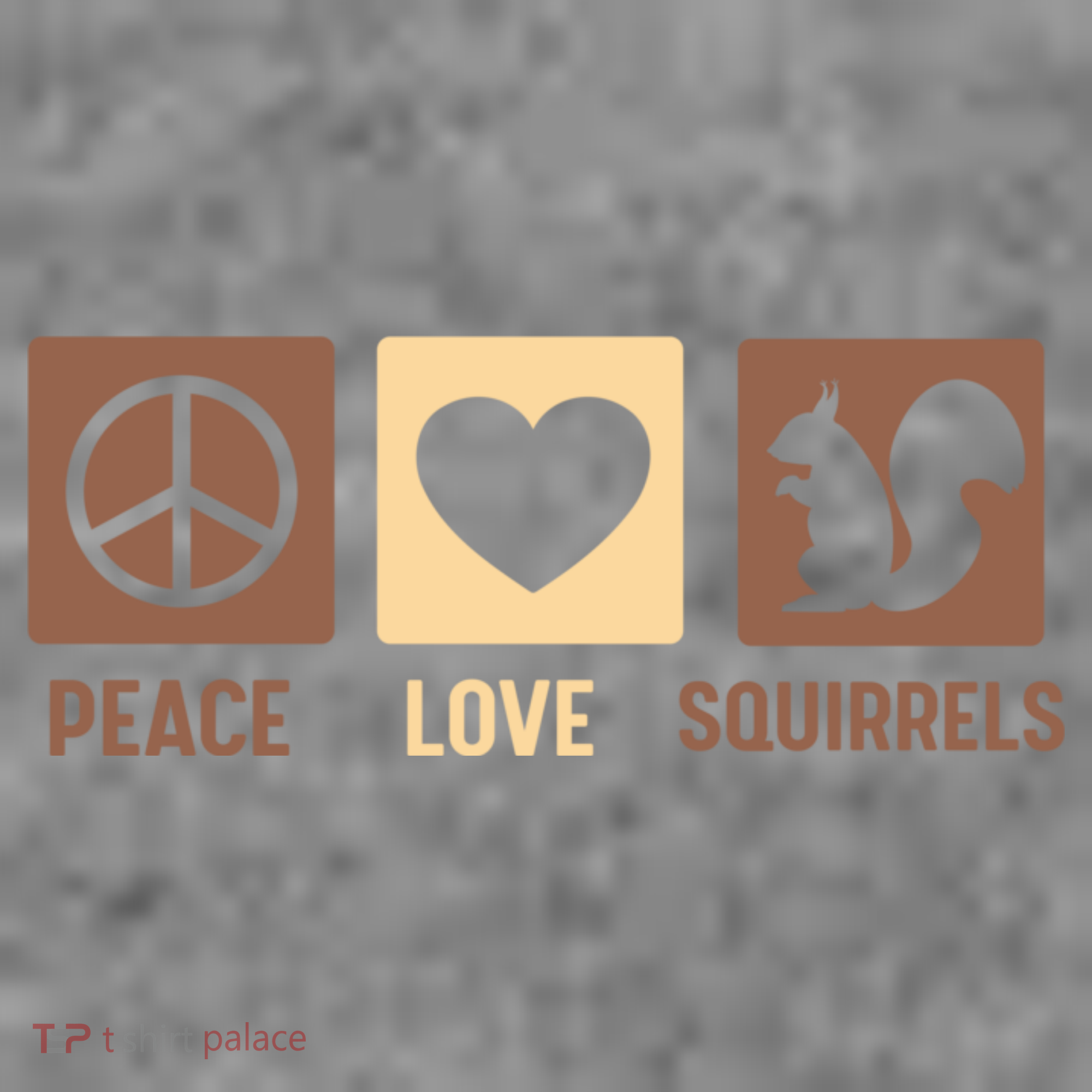 Gift For Squirrel Lovers Cute Gift Peace Love Squirrels Gift Toddler Hoodie
