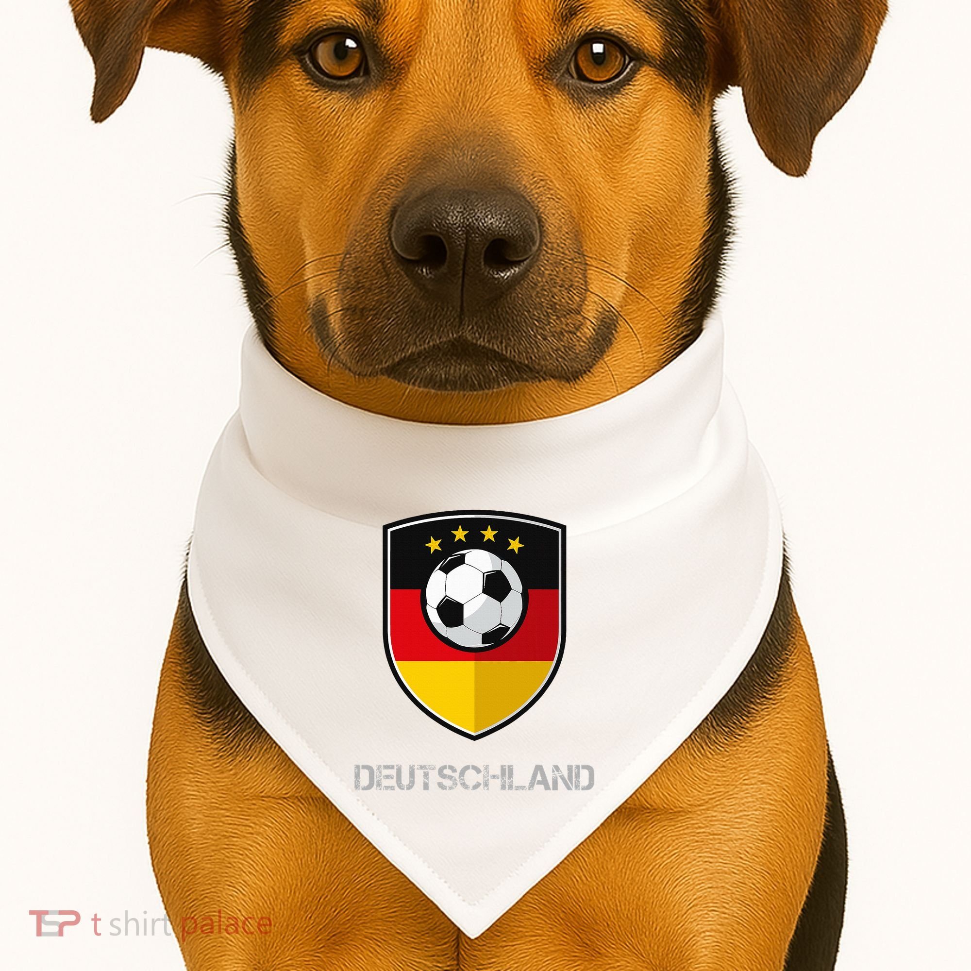 Germany Football Soccer Team Deutschland USA-Made Doggie Bandana