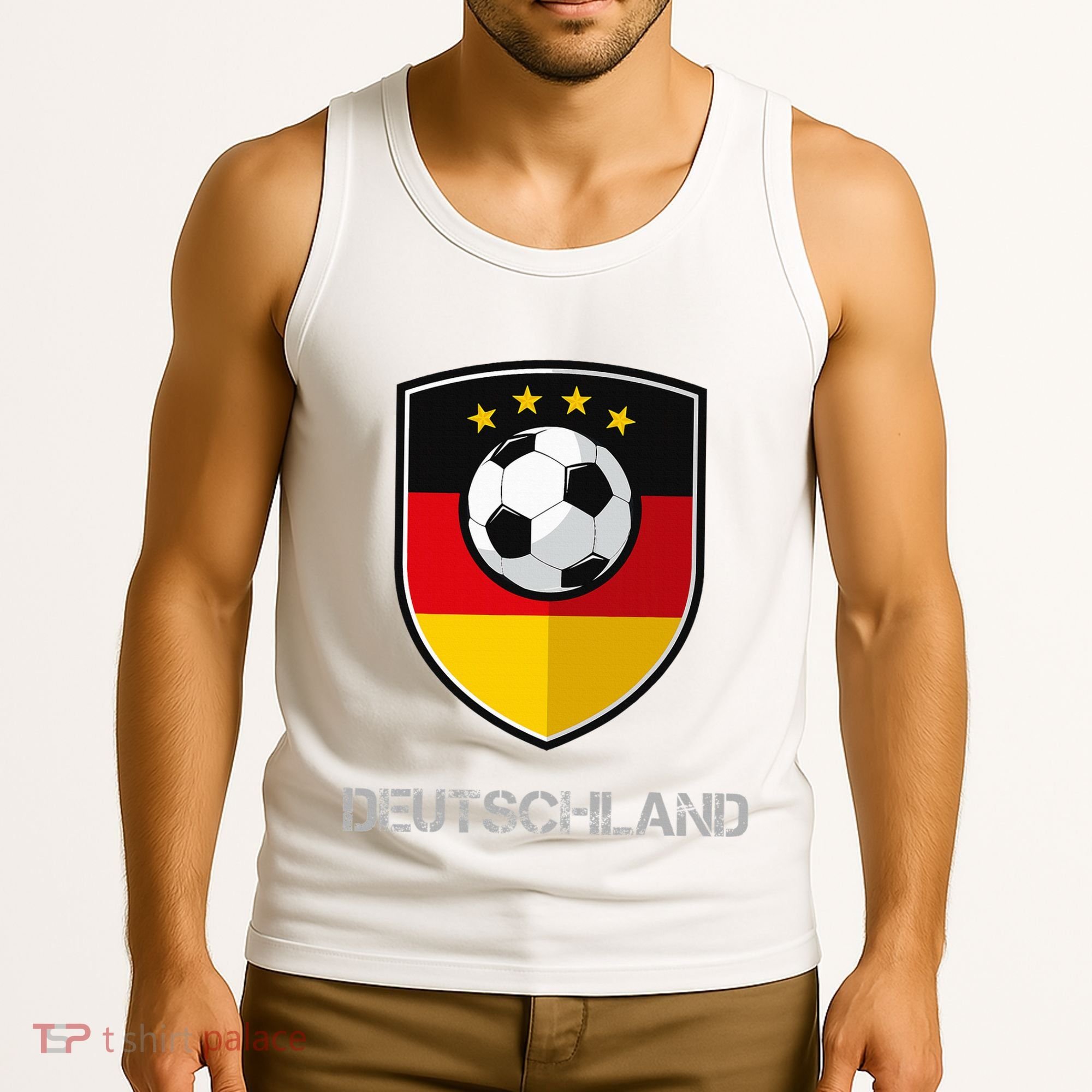 Germany Football Soccer Team Deutschland Tank Top