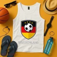 Germany Football Soccer Team Deutschland Tank Top thumb 4