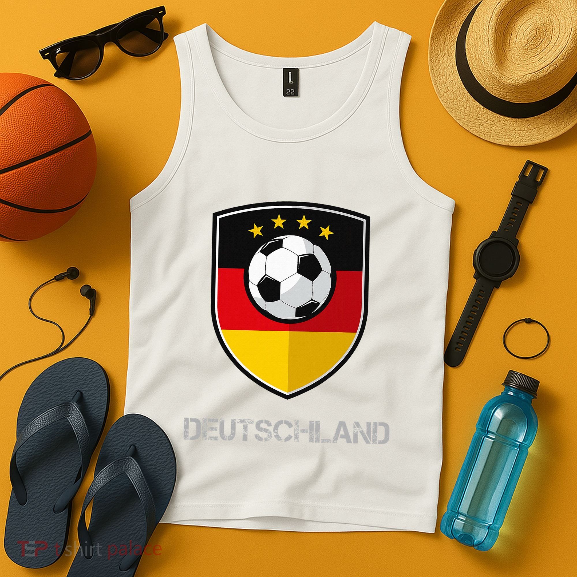 Germany Football Soccer Team Deutschland Tank Top