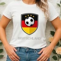 Germany Football Soccer Team Deutschland Women's T-Shirt thumb 2